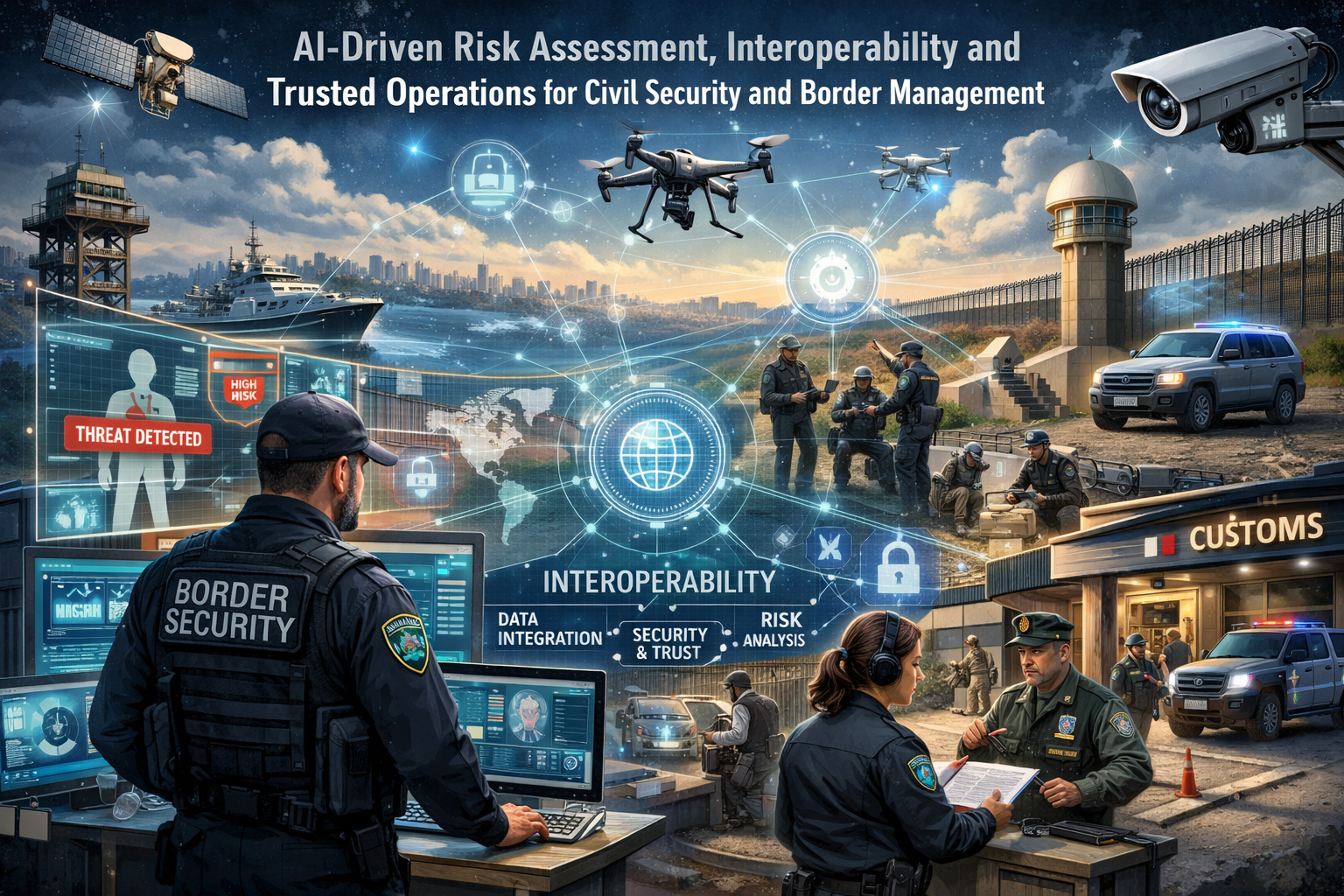 ORION at EEITE 2026: trusted AI for border management